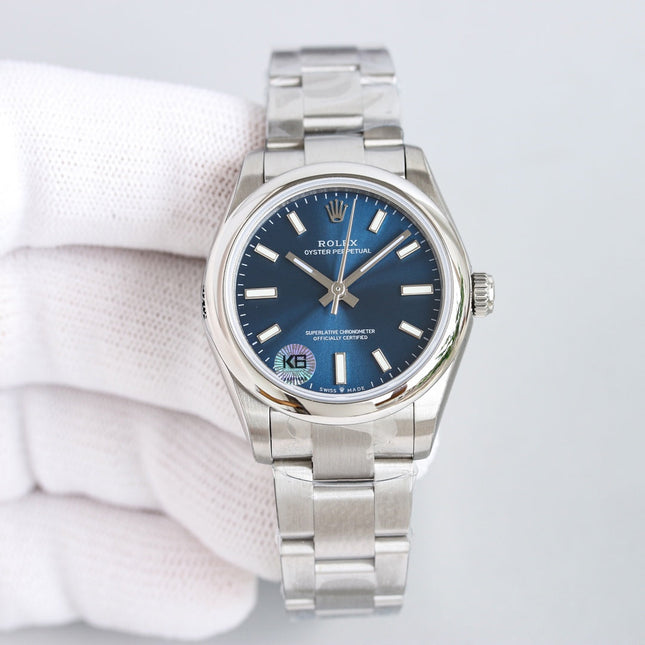 OYSTER PERPETUAL 31MM BLUE DIAL
