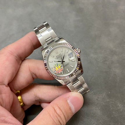 DATEJUST 31MM STEEL GREY DIAL