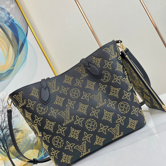 BLOSSOM MM 30 BLACK MAHINA CALFSKIN