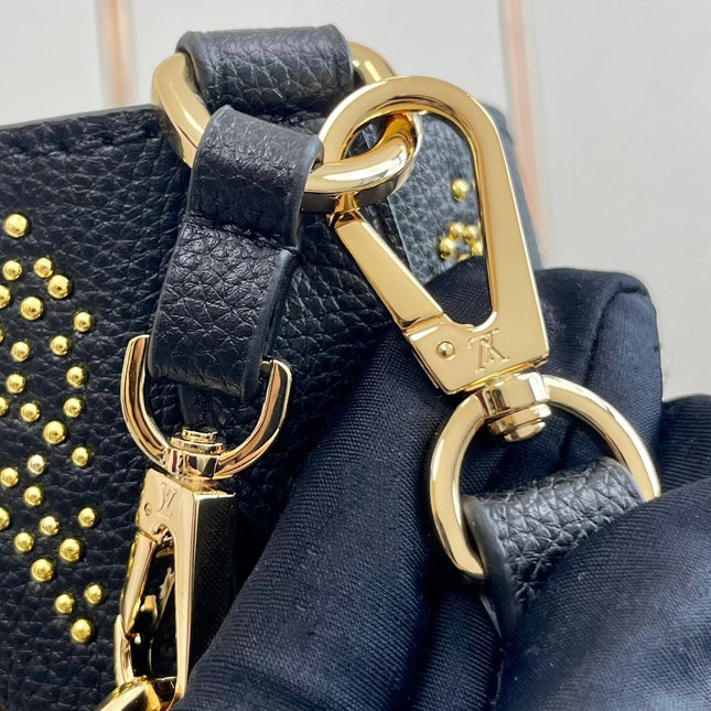 BLOSSOM MM 30 BLACK MAHINA CALFSKIN