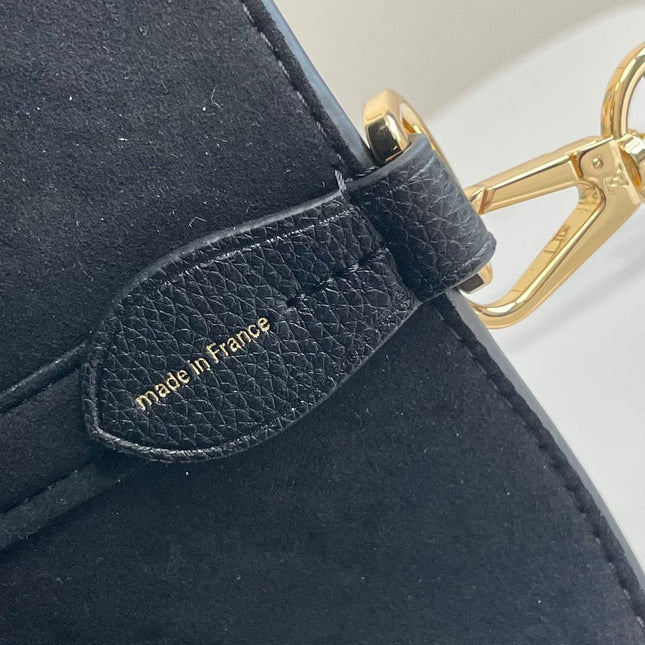 BLOSSOM MM 30 BLACK MAHINA CALFSKIN