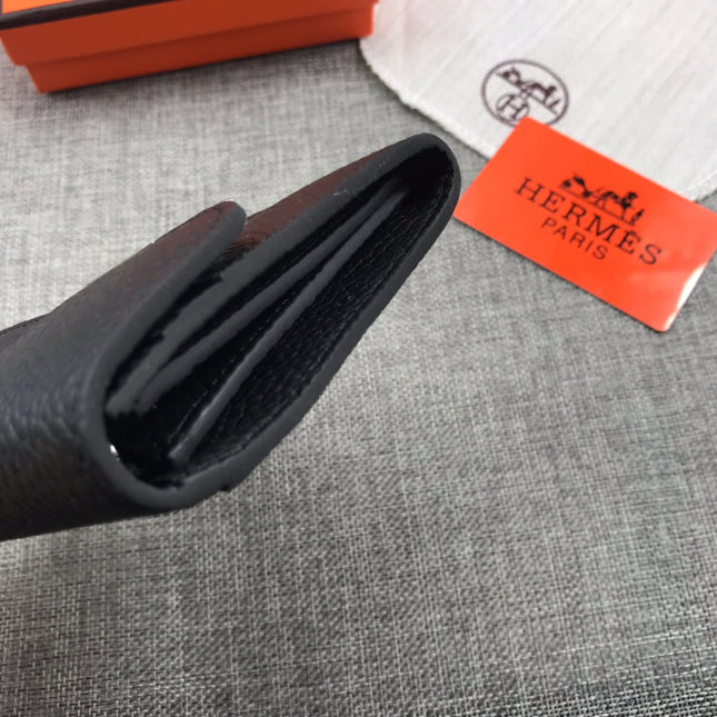 HM CONSTANCE 13 BLACK GRAINED CALFSKIN