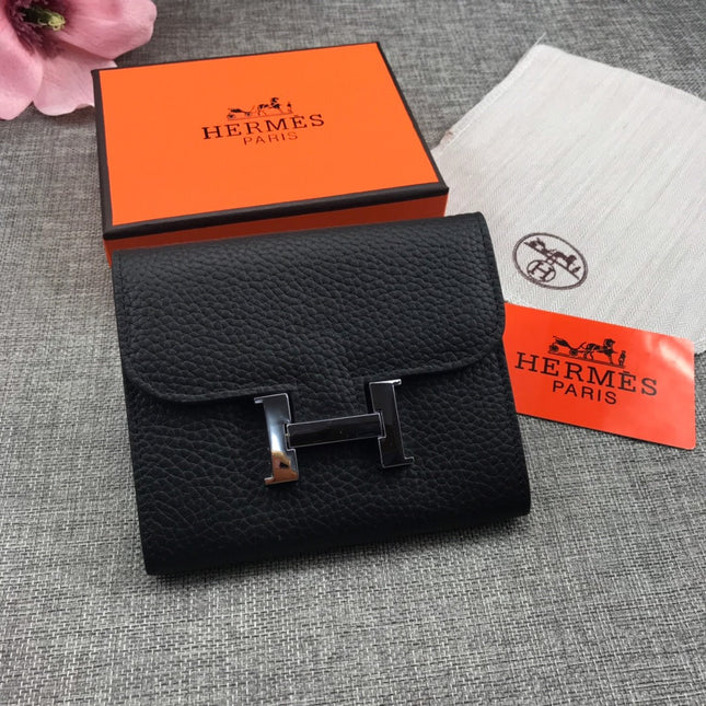HM CONSTANCE 13 BLACK GRAINED CALFSKIN