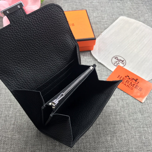 HM CONSTANCE 13 BLACK GRAINED CALFSKIN