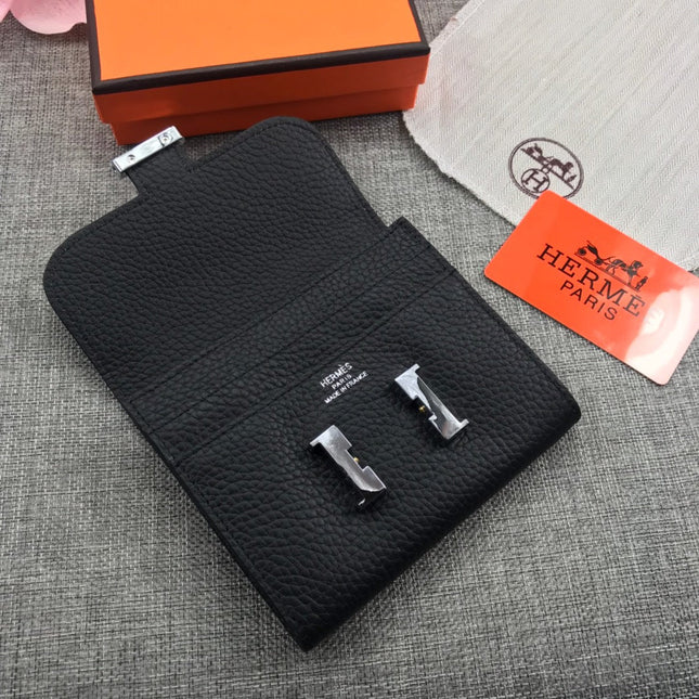 HM CONSTANCE 13 BLACK GRAINED CALFSKIN
