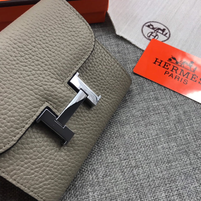 HM CONSTANCE 13 TEMPERED GRAINED CALFSKIN