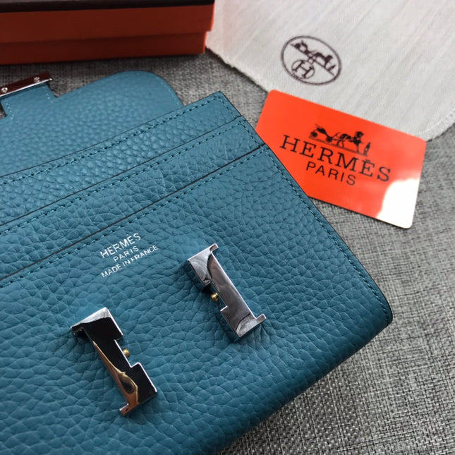 HM CONSTANCE 13 AEGEAN GRAINED CALFSKIN