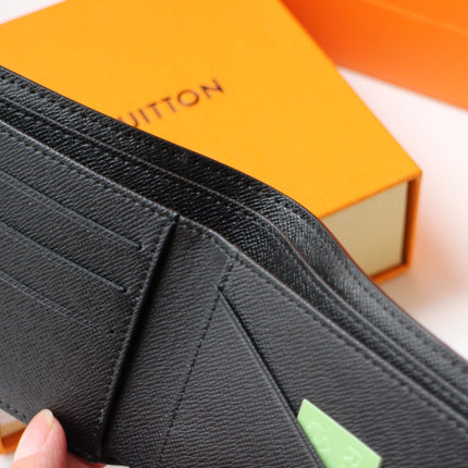 LV 25S MULTIPLE WALLET IN MONOGRAM ECLIPSE COATED CALFSKIN