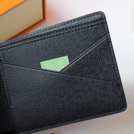 LV 25S MULTIPLE WALLET IN MONOGRAM ECLIPSE COATED CALFSKIN