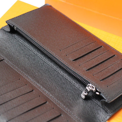 LV 25S FUJIWARA HIROSHI WALLET 19 IN MONOGRAM ECLIPSE COATED CALFSKIN