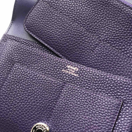 HM Dogon Wallet 20 Purple Togo Shw