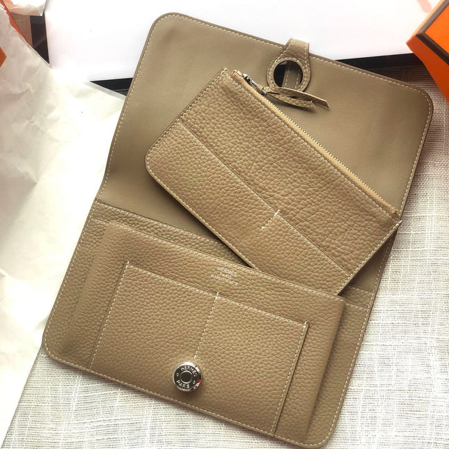 HM Dogon Wallet 20 KHAKI Togo Shw