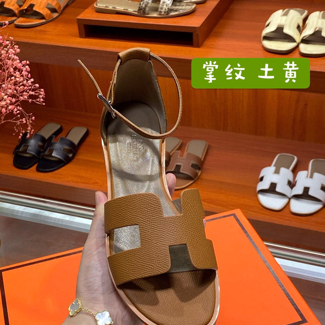 SANTORINI SANDAL BRONZE CALFSKIN