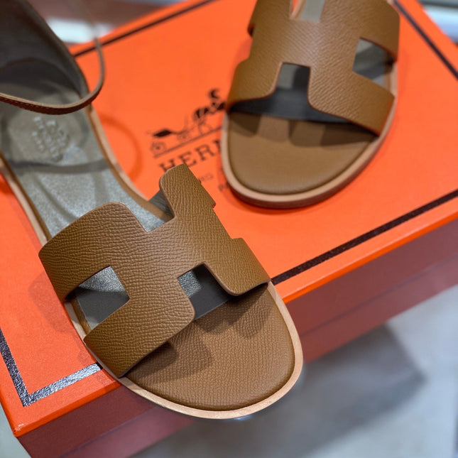 SANTORINI SANDAL BRONZE CALFSKIN