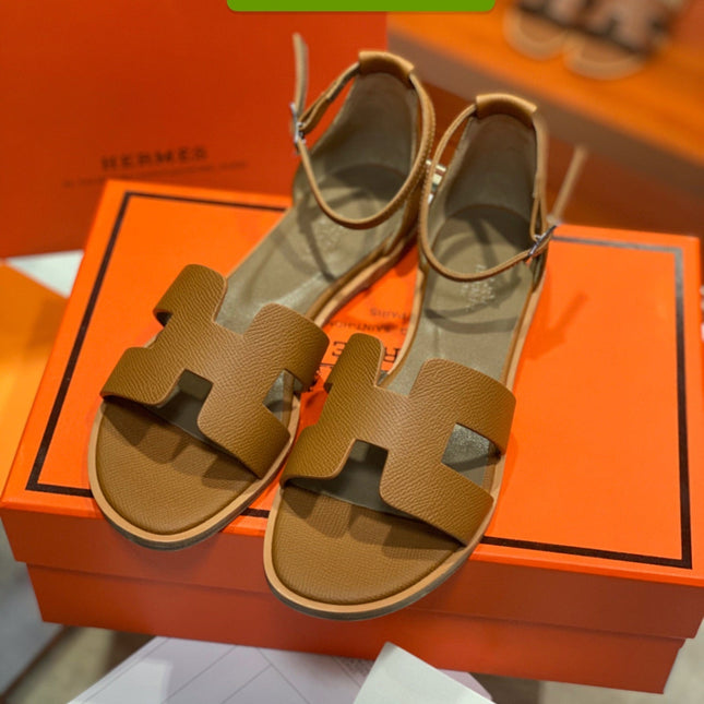 SANTORINI SANDAL BRONZE CALFSKIN