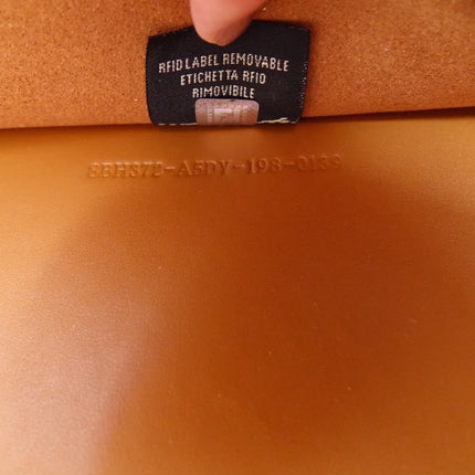 Fend Sunshine Large Bag 40.5 Tan Leather