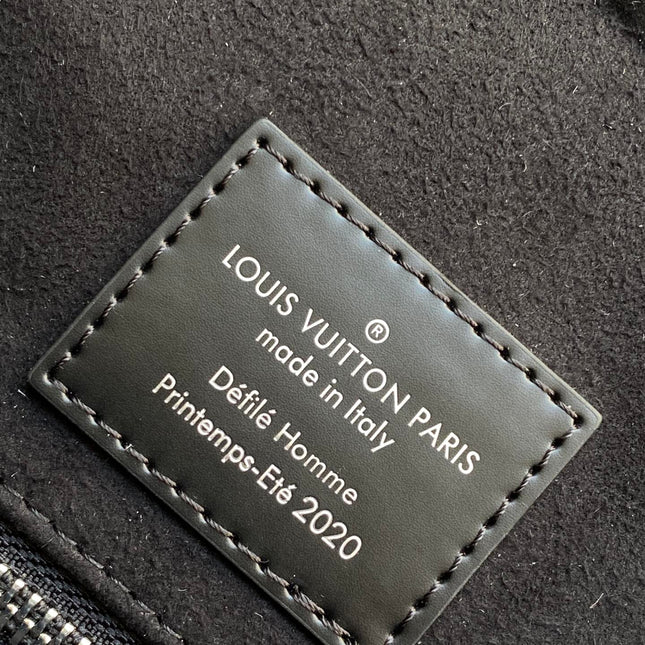 LV x SUPREME CHRISTOPHER SMALL BACKPACK 47 IN BLACK EPI CALFSKIN