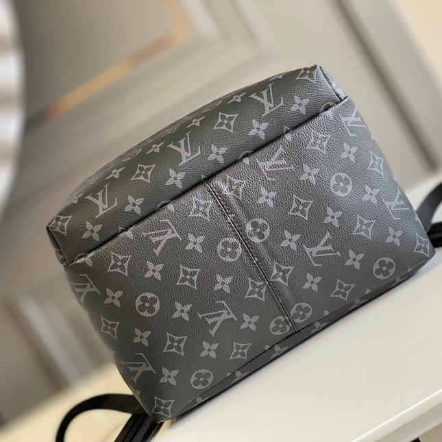 BACKPACK 40 IN GUN METAL MONOGRAM ECLIPSE CANVAS