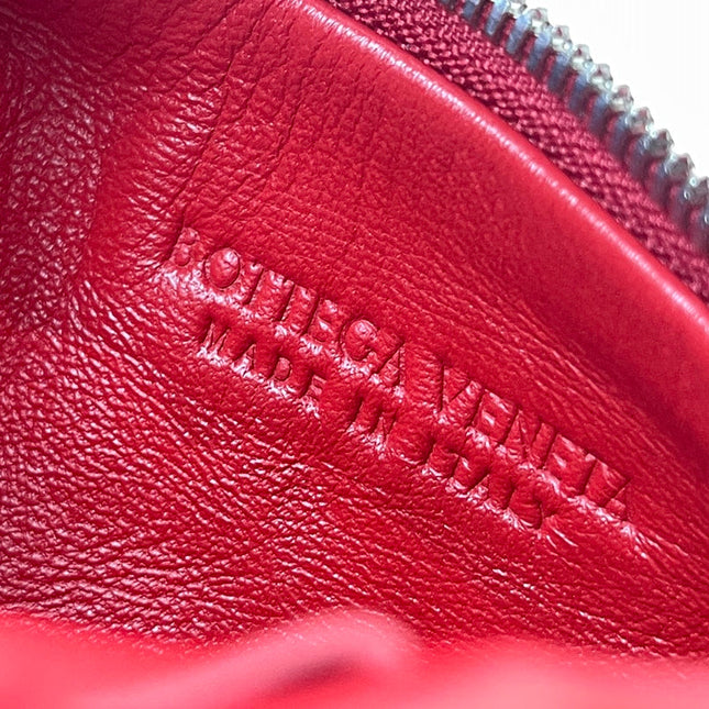 MINI JODIE 27 IN RED LAMBSKIN