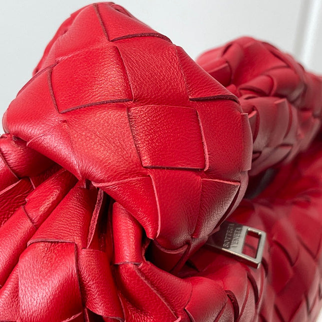 MINI JODIE 27 IN RED LAMBSKIN