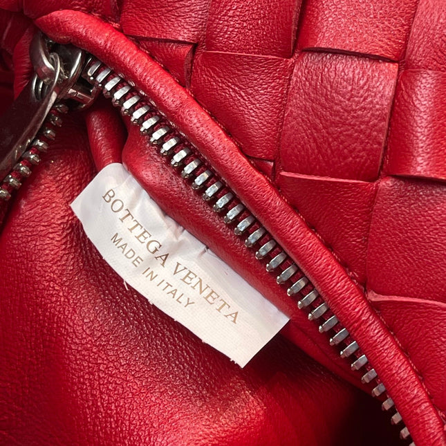 MINI JODIE 27 IN RED LAMBSKIN