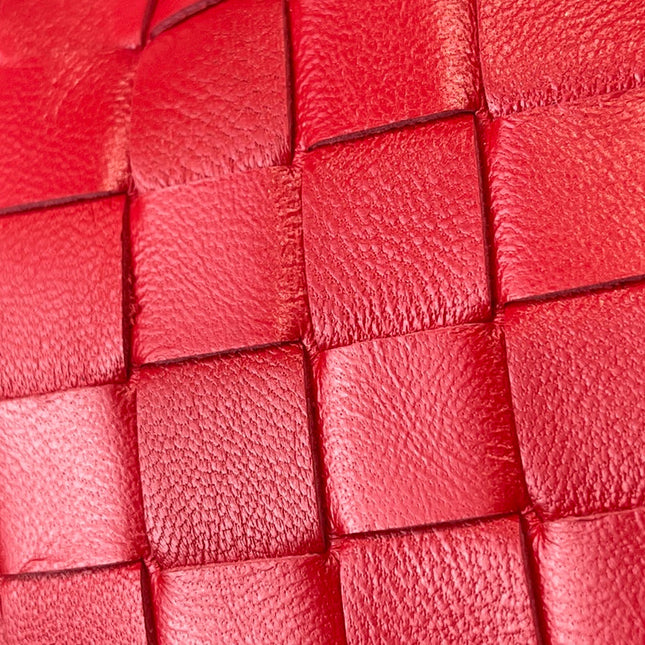 MINI JODIE 27 IN RED LAMBSKIN
