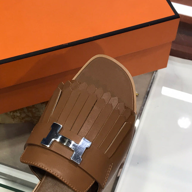 ROYAL SANDAL CHOCOLATE LAMBSKIN