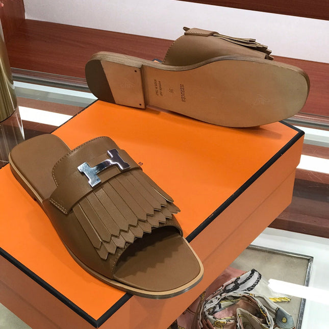 ROYAL SANDAL CHOCOLATE LAMBSKIN