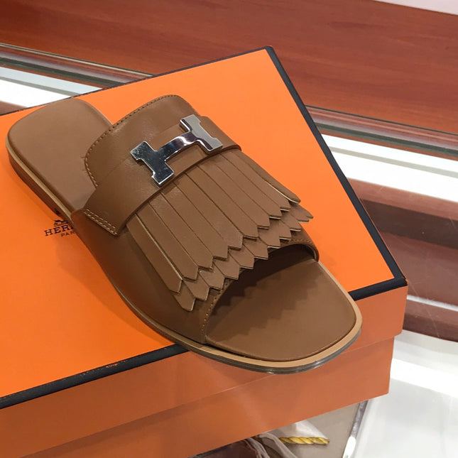 ROYAL SANDAL CHOCOLATE LAMBSKIN