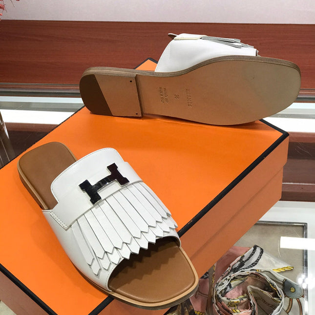 ROYAL SANDAL CARAMEL MIX WHITE LAMBSKIN