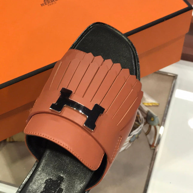 ROYAL SANDAL CHESTNUT LAMBSKIN