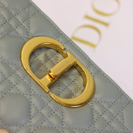 CARO MINI BAG 20 IN LIGHT BLUE CALFSKIN