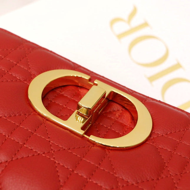 CARO MINI BAG 20 IN CANDY RED CALFSKIN