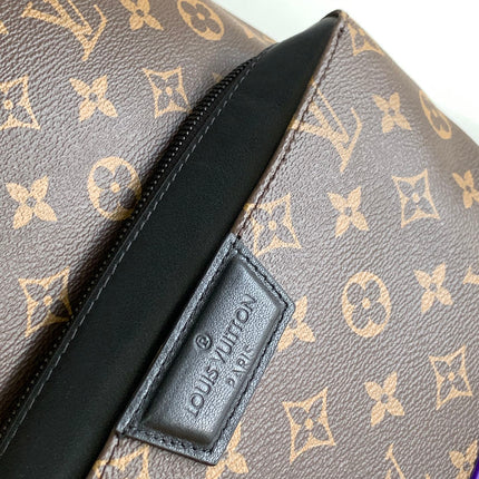 DISCOVERY BACKPACK 40 IN BROWN MONOGRAM CANVAS RUBBER LOGO