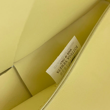 SMALL ARCO TOTE 30 IN LIGHT YELLOW LAMBSKIN