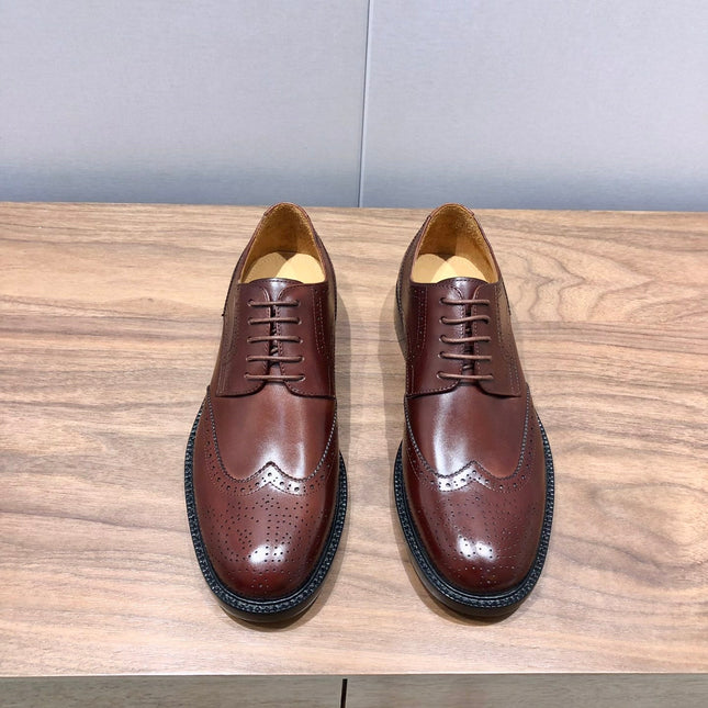 CD LONDON WINGTIP OXFORD BROWN CALFSKIN