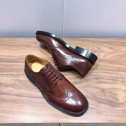 CD LONDON WINGTIP OXFORD BROWN CALFSKIN