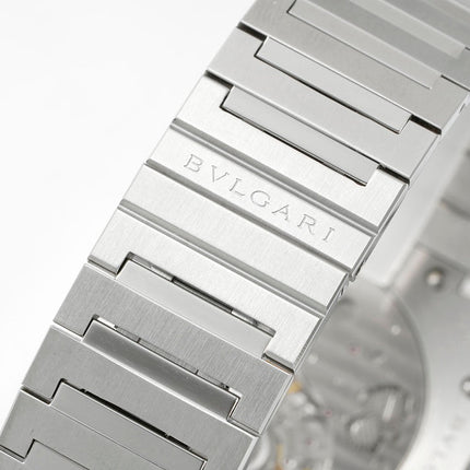 OCTO FINISSIMO AUTOMATIC STEEL CASE BLACK DIAL