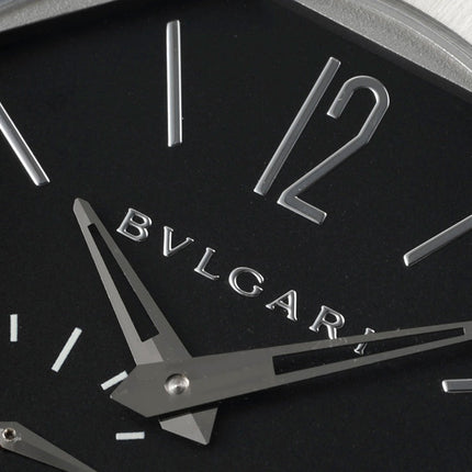 OCTO FINISSIMO AUTOMATIC STEEL CASE BLACK DIAL