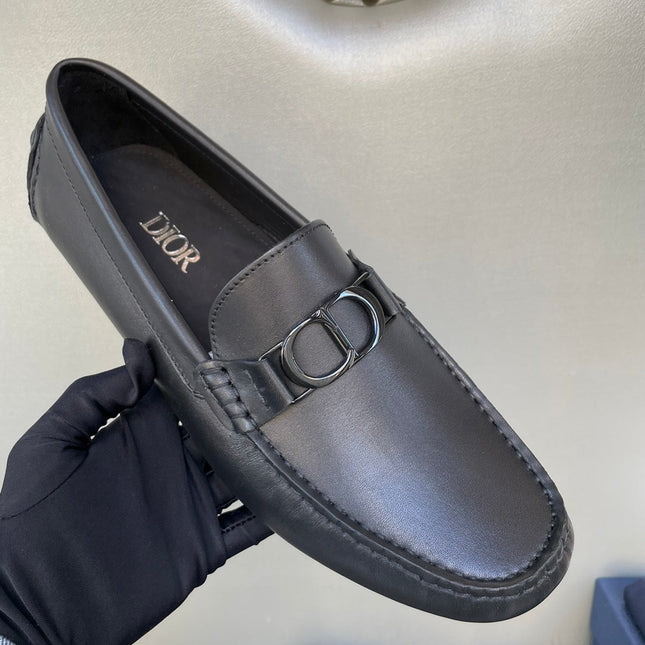 CD ODÉON LOAFER BLACK CALFSKIN