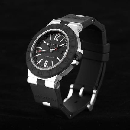 BVLGARI ALUMINIUM AUTOMATIC BLACK DIAL