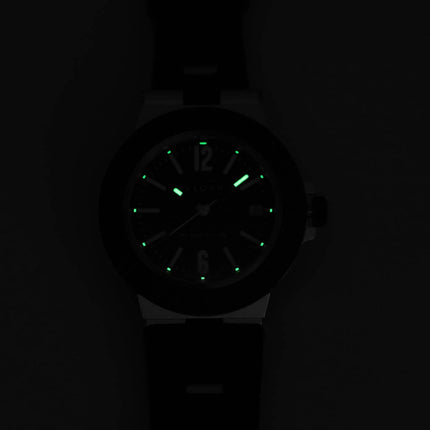 BVLGARI ALUMINIUM AUTOMATIC BLACK DIAL