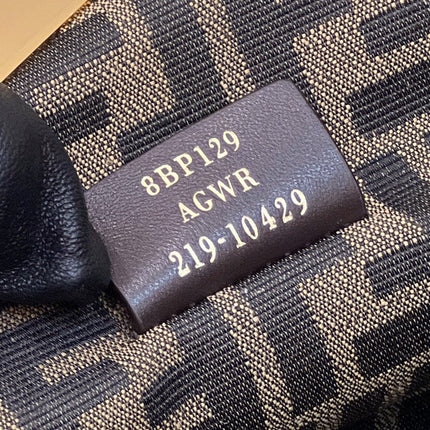 FENDI FIRST SMALL 26 WHITE LEATHER BAG WITH EXOTIC DETAILS