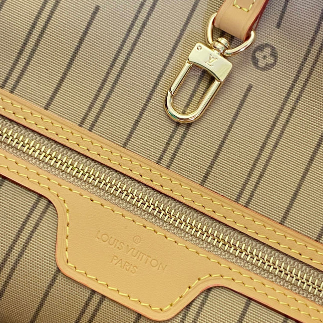 LV 25S GRACEFUL 46 IN BROWN MONOGRAM CANVAS LEATHER TRIM GOLD HARDWARE