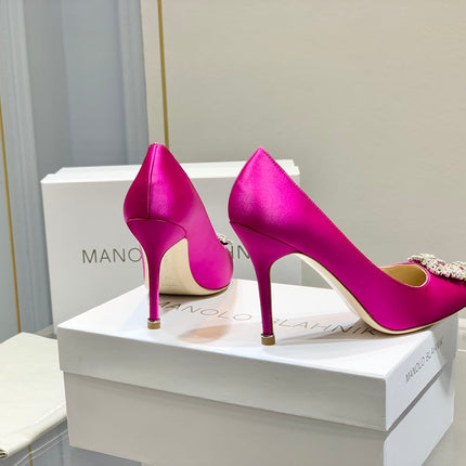 CLASSIC SNOWFLAKE IN PINK SILK MIX CALFSKIN