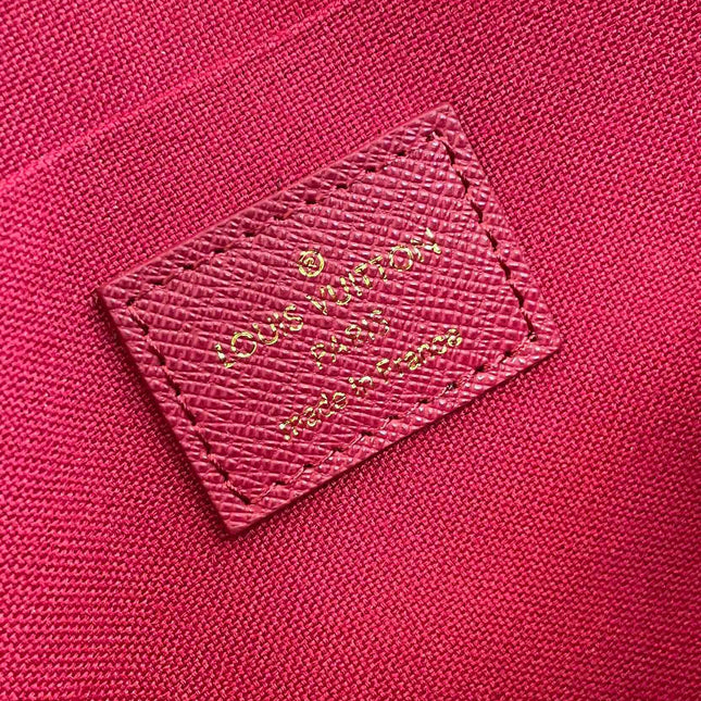 FÉLICIE POCHETTE 21 IN BROWN MONOGRAM CANVAS GOLD HARDWARE