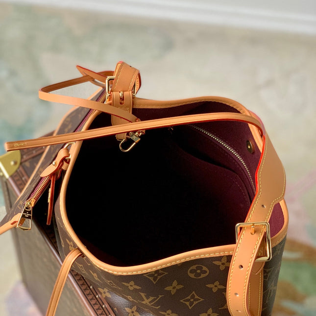 CARRYALL PM 29 BROWN BEIGE MONOGRAM CANVAS
