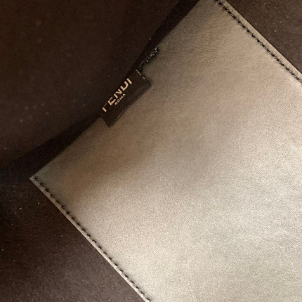 Fend Sunshine Medium Bag 35 Black Leather