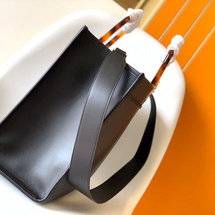 Fend Sunshine Medium Bag 35 Black Leather