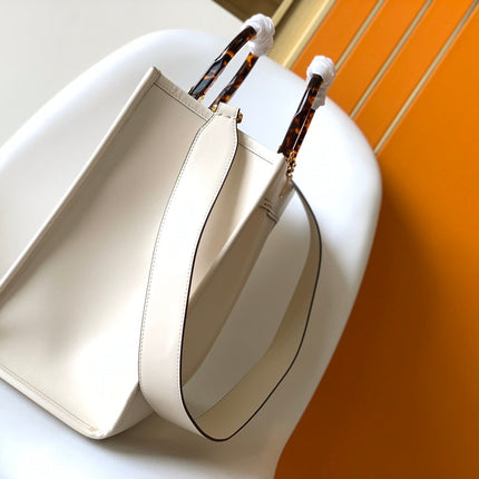 Fend Sunshine Medium Bag 35 White Leather